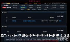 如何在Tokenim中安全导入私钥：详细步骤与注意事
